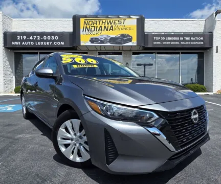 Gray 2024 NISSAN SENTRA S for sale in Merrillville, IN