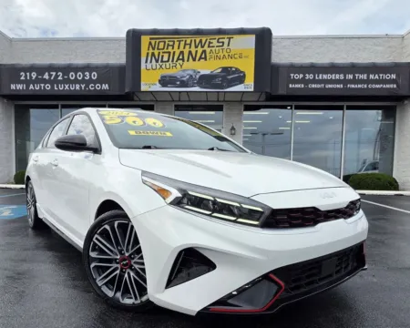 White 2024 KIA FORTE GT for sale in Merrillville, IN