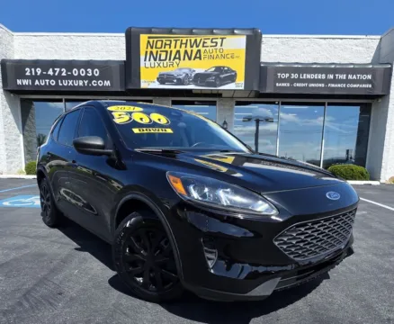 Photos of 2021 FORD ESCAPE S for sale in Merrillville, IN at NWI Auto Luxury Merrillville