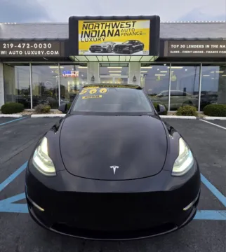 Another view of 2020 TESLA MODEL Y LONG RANGE for sale in Merrillville, IN at NWI Auto Luxury Merrillville