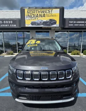 Another view of 2022 JEEP COMPASS LIMITED for sale in Merrillville, IN at NWI Auto Luxury Merrillville