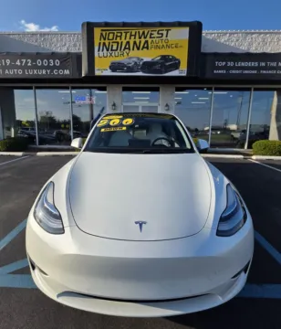 Photos of 2021 TESLA MODEL Y LONG RANGE for sale in Merrillville, IN at NWI Auto Luxury Merrillville