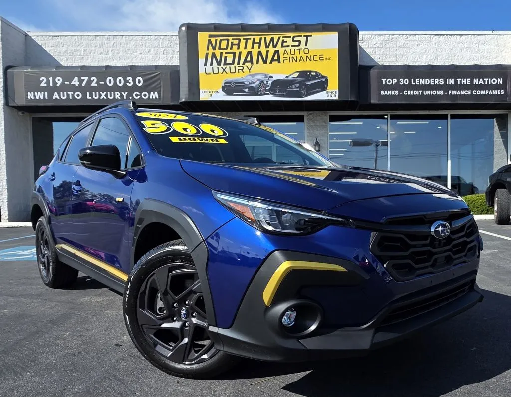 Blue 2024 SUBARU CROSSTREK SPORT for sale in Merrillville, IN
