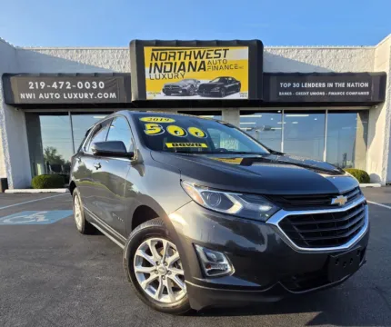 Gray 2019 CHEVROLET EQUINOX LT for sale in Merrillville, IN
