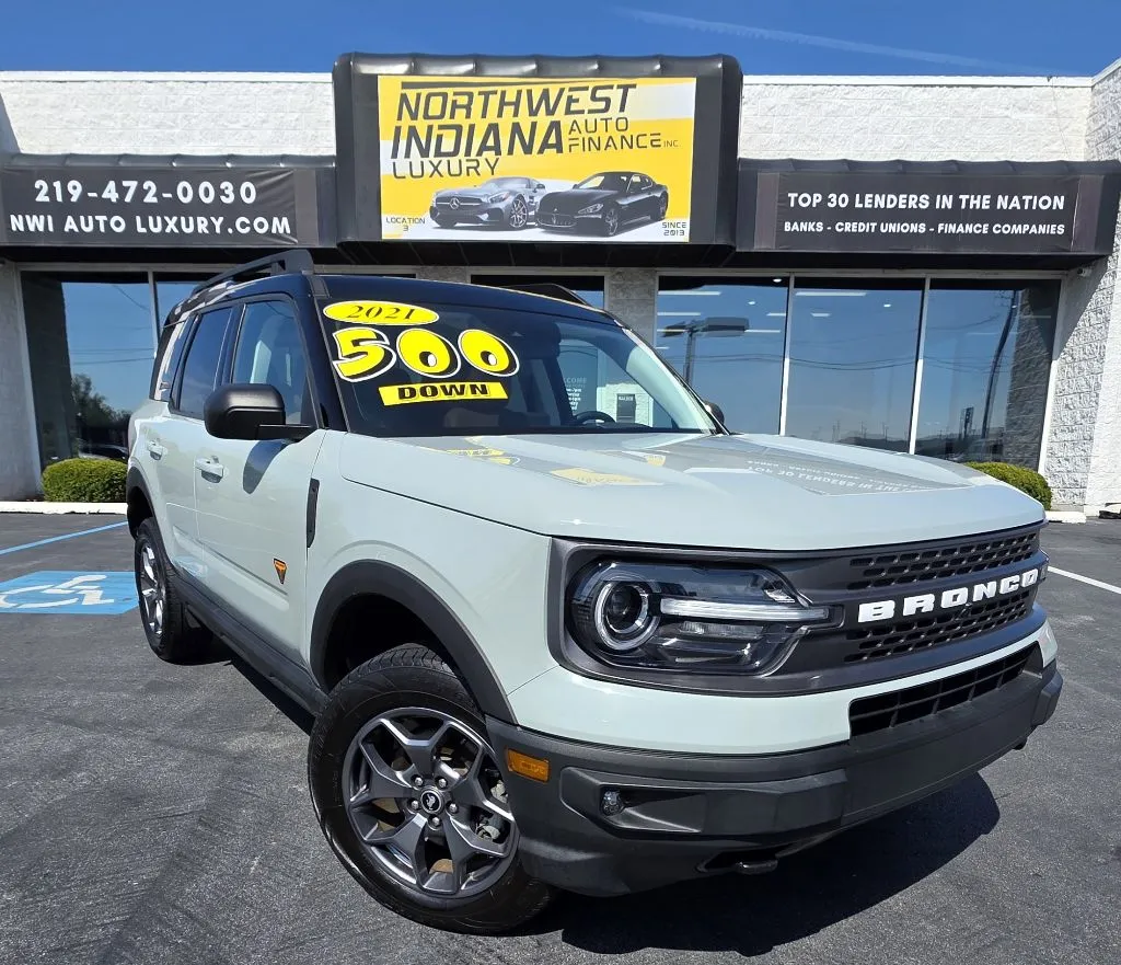 Blue 2021 FORD BRONCO SPORT BADLANDS for sale in Merrillville, IN