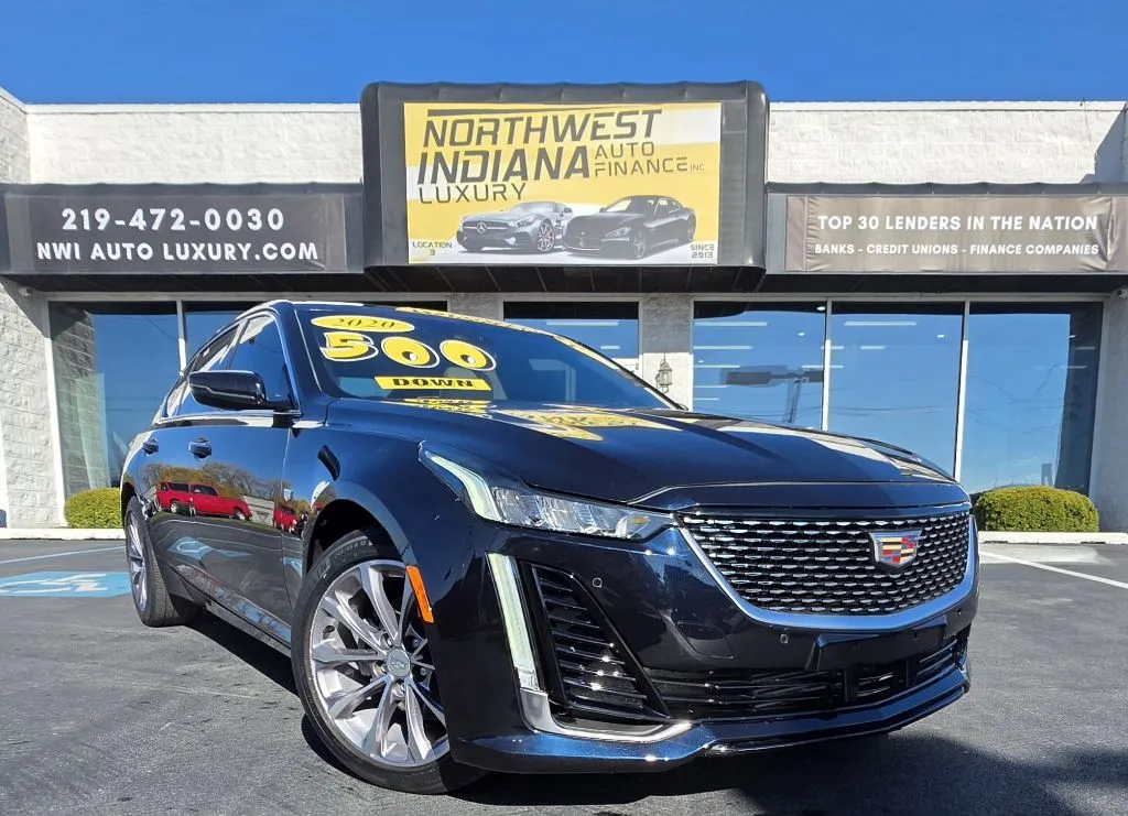 Blue 2020 CADILLAC CT5 PREMIUM LUXURY for sale in Merrillville, IN