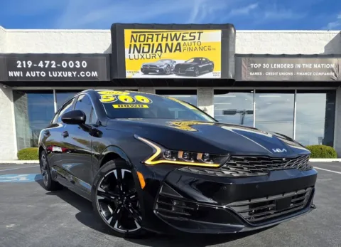 Black 2022 KIA K5 EX for sale in Merrillville, IN