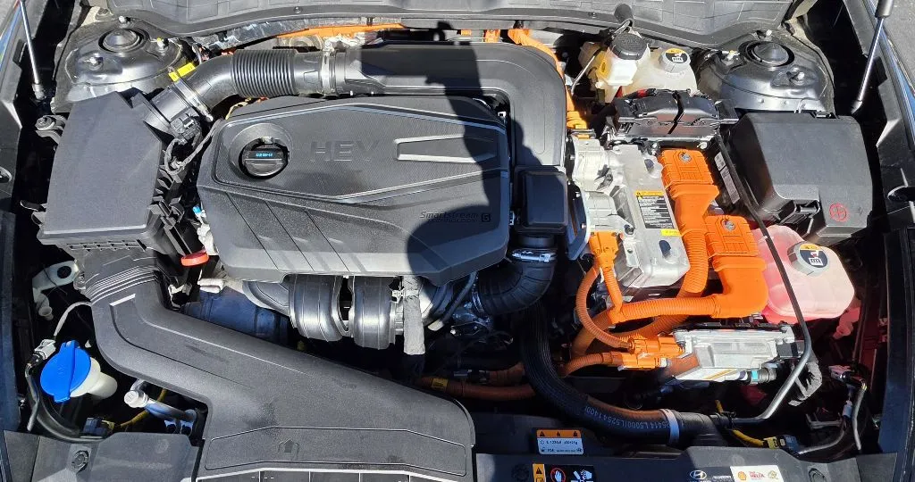 2022 HYUNDAI SONATA HYBRID BLUE for sale in Merrillville, IN