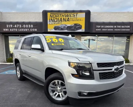 Silver 2019 CHEVROLET TAHOE LT for sale in Merrillville, IN
