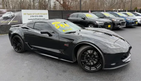 Black 2017 CHEVROLET CORVETTE GRAND SPORT 1LT for sale in Schererville, IN