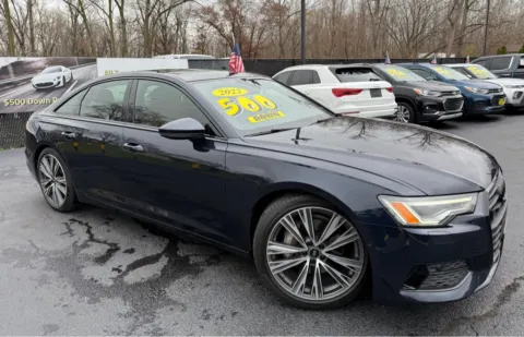 Blue 2022 AUDI A6 PREMIUM PLUS for sale in Schererville, IN