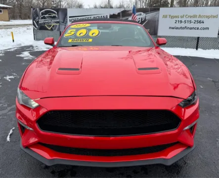 Photos of 2021 FORD MUSTANG for sale in Schererville, IN at NWI Auto Finance Schererville