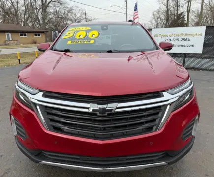 Photos of 2022 CHEVROLET EQUINOX RS for sale in Schererville, IN at NWI Auto Finance Schererville