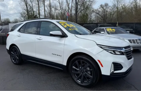 White 2024 CHEVROLET EQUINOX RS for sale in Schererville, IN