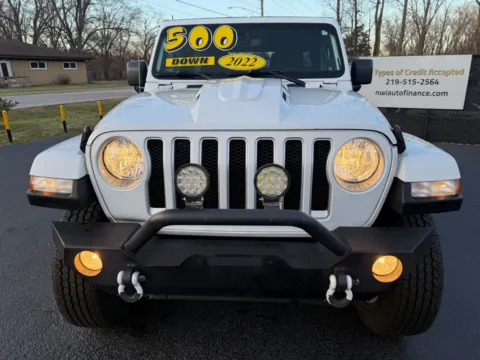 Photos of 2022 JEEP WRANGLER UNLIMI SAHARA for sale in Schererville, IN at NWI Auto Finance Schererville