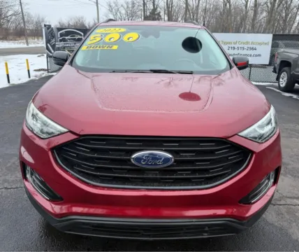 Photos of 2022 FORD EDGE SEL for sale in Schererville, IN at NWI Auto Finance Schererville