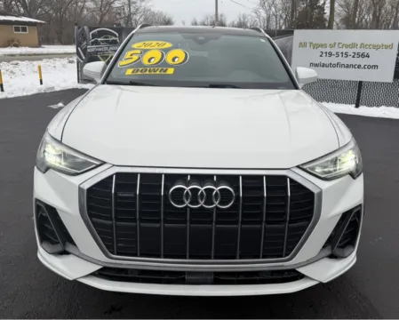 Photos of 2020 AUDI Q3 PREMIUM PLUS S-LINE for sale in Schererville, IN at NWI Auto Finance Schererville
