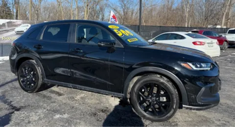 Black 2024 HONDA HR-V SPORT for sale in Schererville, IN