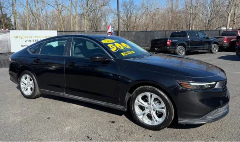 Black 2024 HONDA ACCORD LX for sale in Schererville, IN