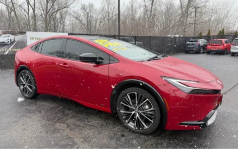 Red 2023 TOYOTA PRIUS XLE for sale in Schererville, IN