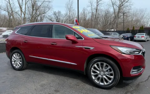 Red 2021 BUICK ENCLAVE PREMIUM for sale in Schererville, IN