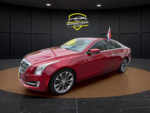 Red 2016 CADILLAC ATS 2.0T LUXURY COLLECTION for sale in Schererville, IN