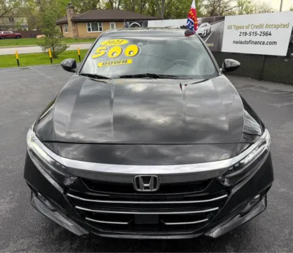 Photos of 2021 HONDA ACCORD SPORT for sale in Schererville, IN at NWI Auto Finance Schererville