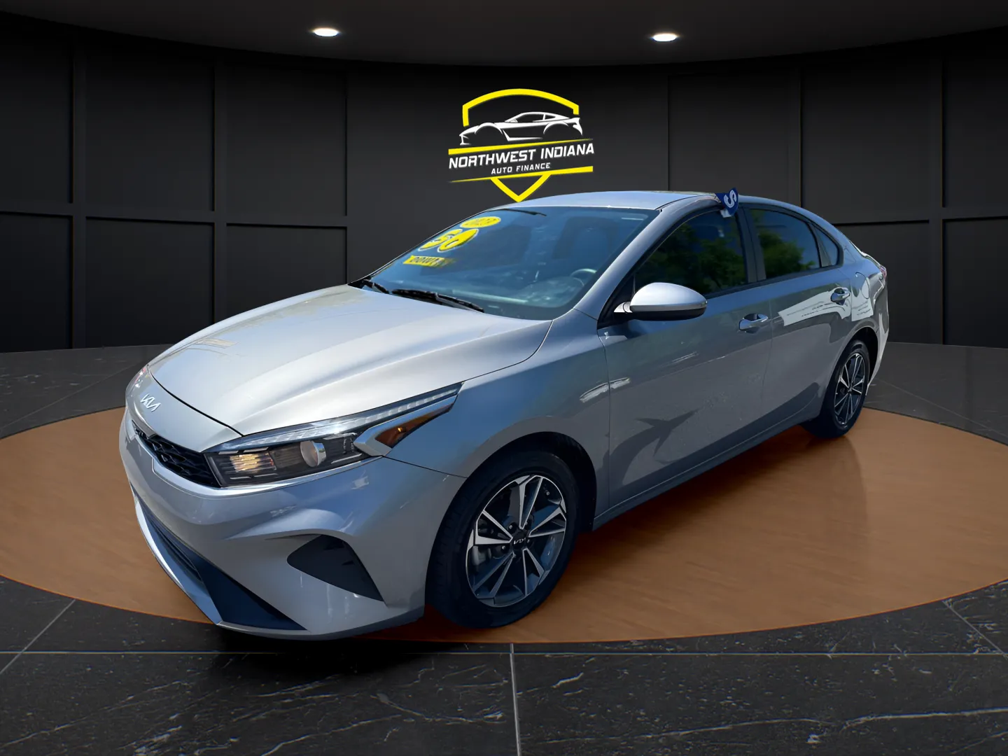 Gray 2023 KIA FORTE LXS for sale in Schererville, IN