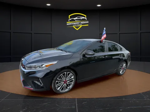 Black 2023 KIA FORTE GT for sale in Schererville, IN
