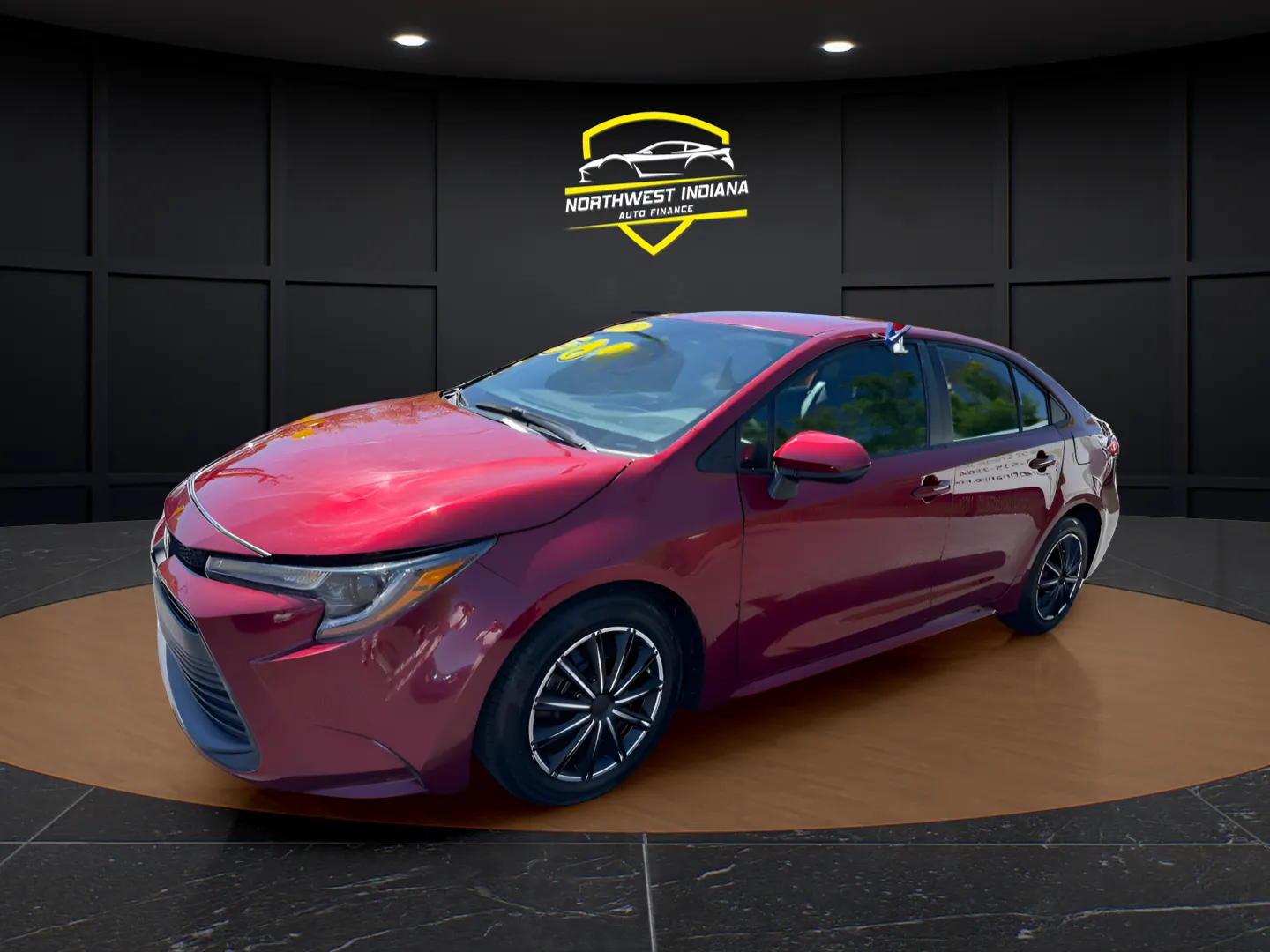 Red 2023 TOYOTA COROLLA LE for sale in Schererville, IN
