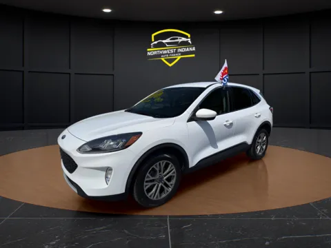 White 2022 FORD ESCAPE SEL for sale in Schererville, IN