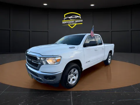 White 2022 RAM 1500 BIG HORN for sale in Schererville, IN