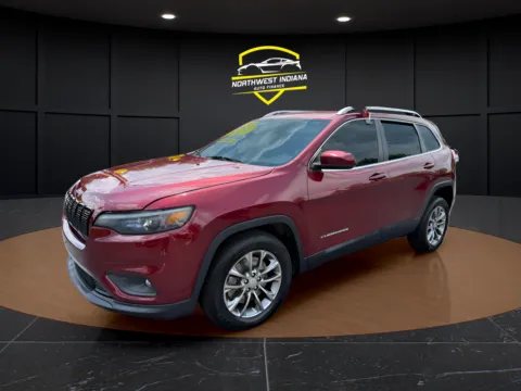Red 2020 JEEP CHEROKEE LATITUDE PLUS for sale in Schererville, IN