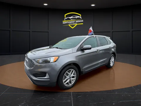 Gray 2024 FORD EDGE SEL for sale in Schererville, IN
