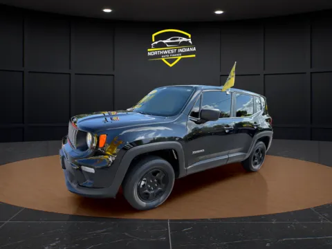 Black 2022 JEEP RENEGADE SPORT for sale in Schererville, IN