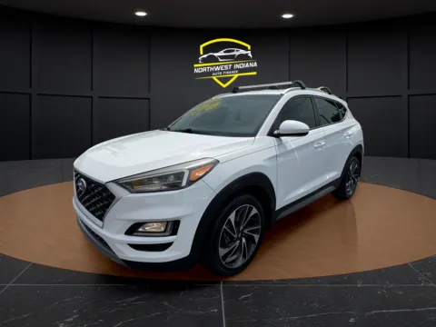 White 2019 HYUNDAI TUCSON SPORT for sale in Schererville, IN