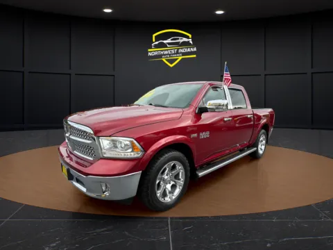 Red 2015 RAM 1500 LARAMIE for sale in Schererville, IN