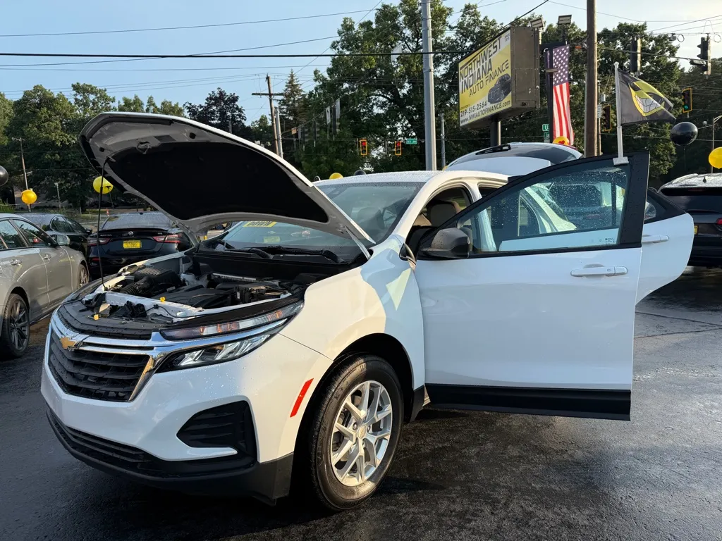White 2024 CHEVROLET EQUINOX LS for sale in Schererville, IN