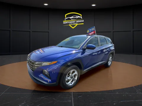 Blue 2023 HYUNDAI TUCSON SE for sale in Schererville, IN