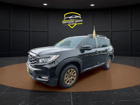 Black 2022 HONDA PASSPORT TRAILSPORT for sale in Schererville, IN
