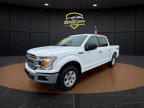 White 2019 FORD F-150 XLT for sale in Schererville, IN
