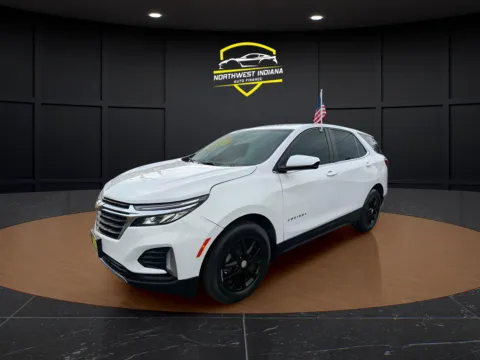 White 2022 CHEVROLET EQUINOX LT for sale in Schererville, IN