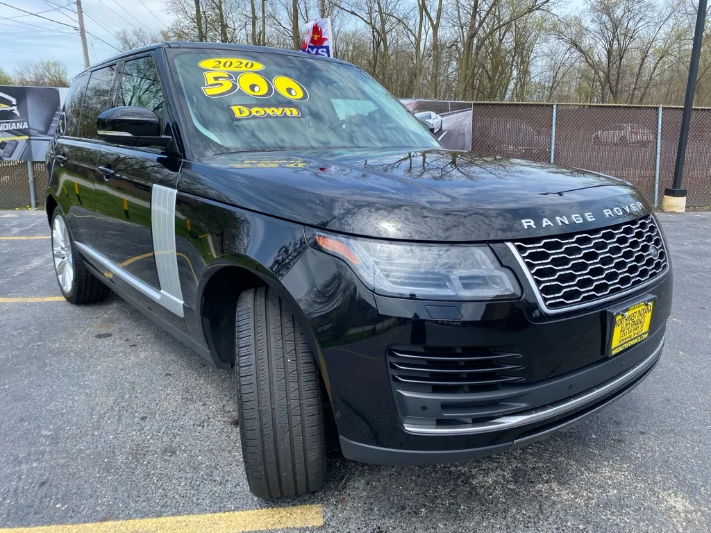 Black 2020 LAND ROVER RANGE ROVER P525 HSE for sale in Schererville, IN