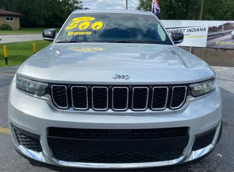 Photos of 2021 JEEP GRAND CHEROKEE L LIMITED for sale in Schererville, IN at NWI Auto Finance Schererville