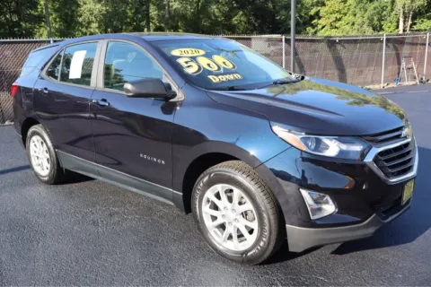 Blue 2020 CHEVROLET EQUINOX LS for sale in Schererville, IN