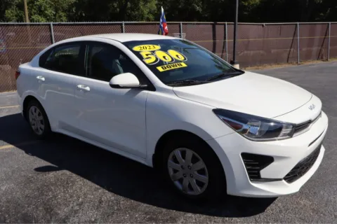 White 2023 KIA RIO LX for sale in Schererville, IN