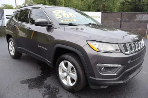 Gray 2021 JEEP COMPASS LATITUDE for sale in Schererville, IN