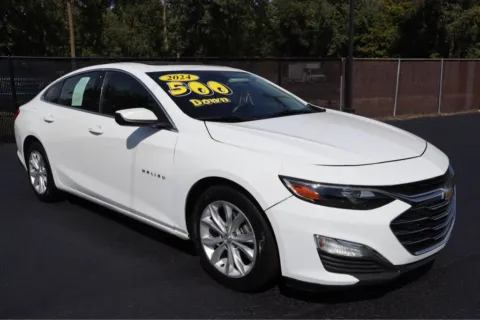 White 2024 CHEVROLET MALIBU LT for sale in Schererville, IN