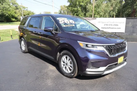 Blue 2022 KIA CARNIVAL LX for sale in Schererville, IN