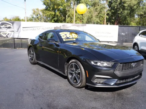 Black 2024 FORD MUSTANG for sale in Schererville, IN